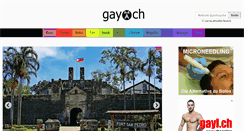 Desktop Screenshot of gay.ch