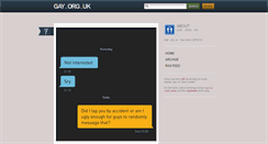 Desktop Screenshot of gay.org.uk