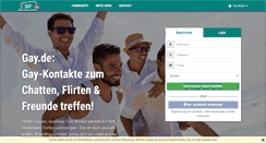 Desktop Screenshot of gay.de