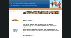 Desktop Screenshot of naturist.gay.or.at